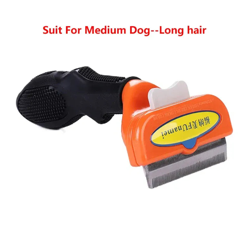Dual-Sided Pet Grooming Brush - Hair Removal Comb for Cats & Dogs