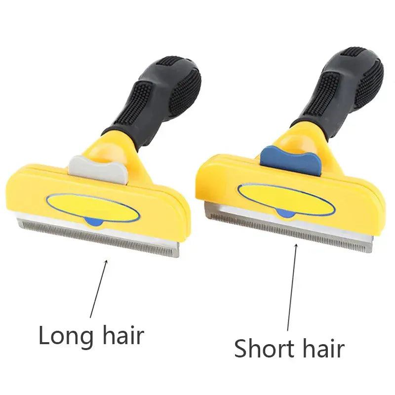 Dual-Sided Pet Grooming Brush - Hair Removal Comb for Cats & Dogs