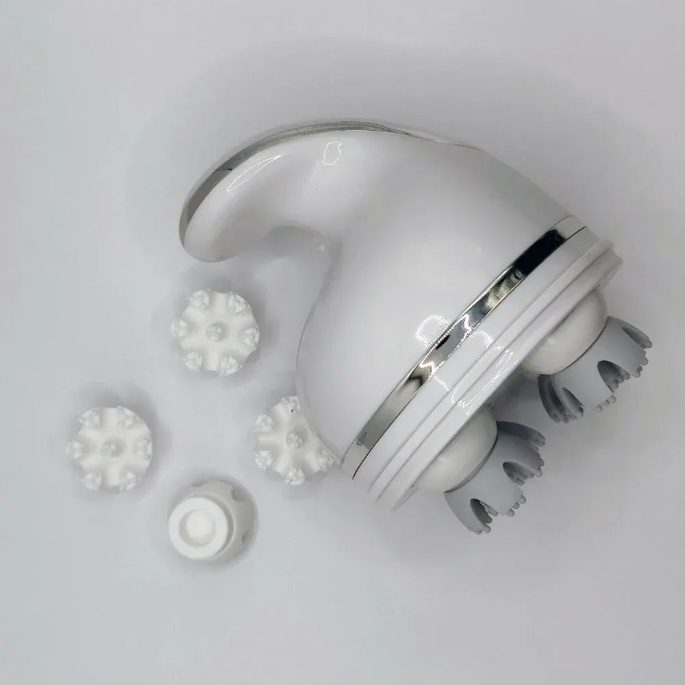 Electric Pet Massager - USB Charging Head & Body Massage for Dogs Cats Stress Relief