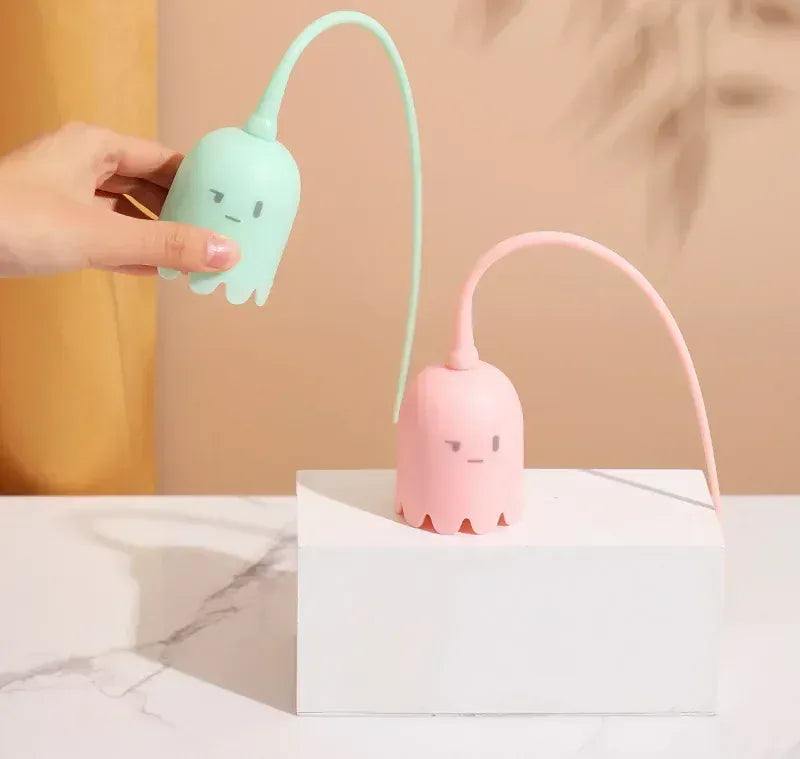 Electric Rolling Ball Cat Toy - Automatic Silicone Mouse Tail USB Charging