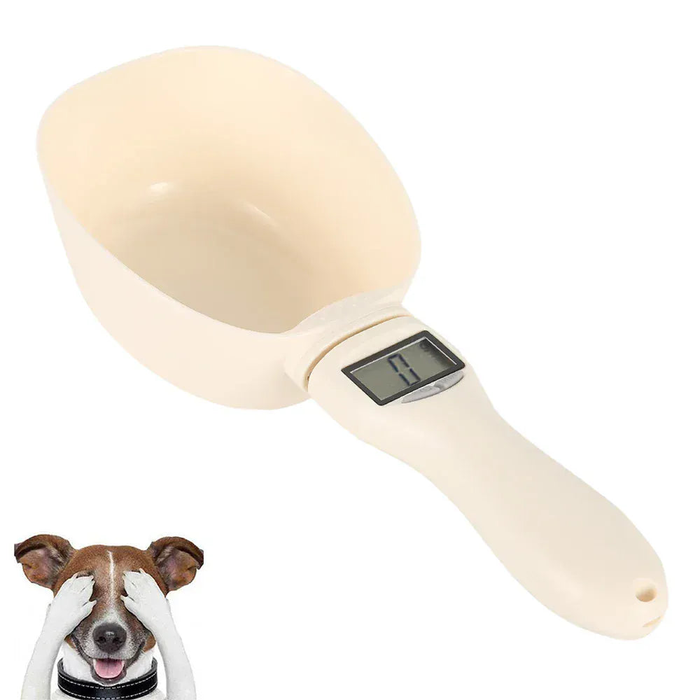 Electronic Pet Food Scale Spoon - Digital Measuring Cup with LED Display