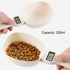 Electronic Pet Food Scale Spoon - Digital Measuring Cup with LED Display