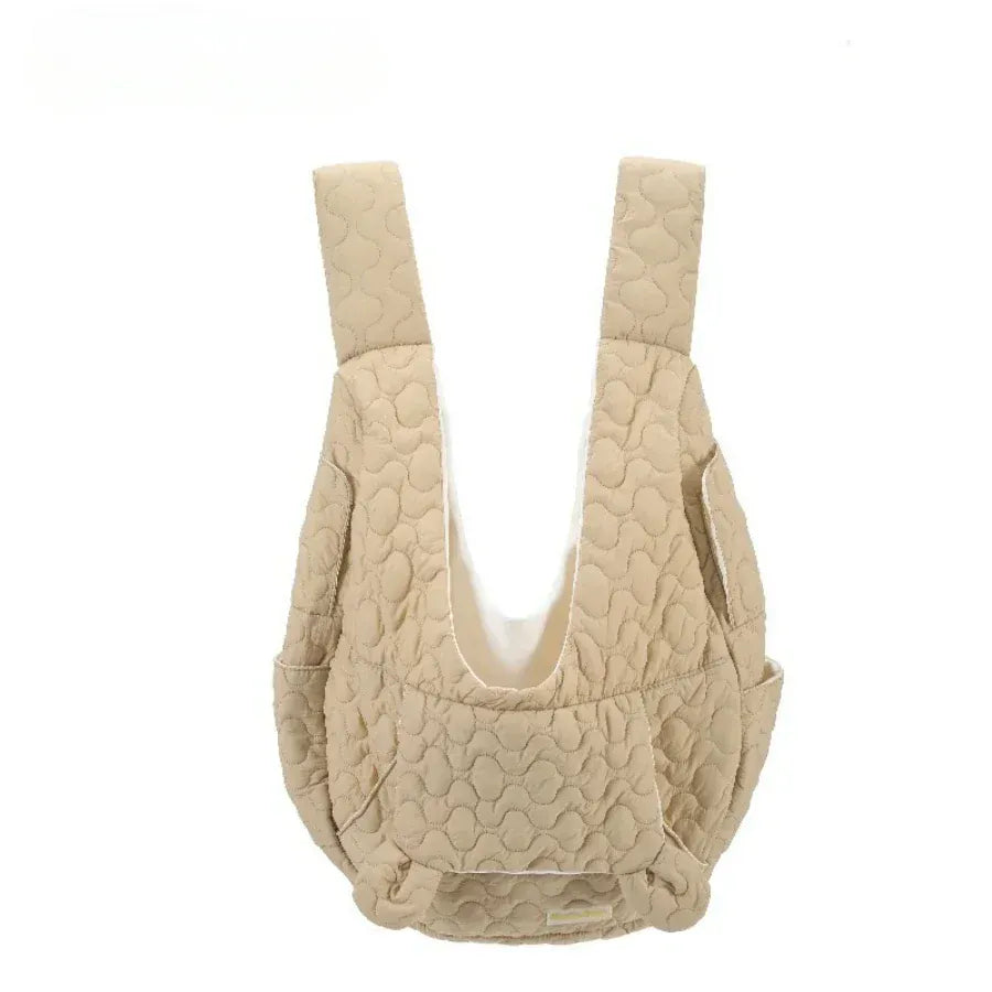 Extra Large Pet Chest Carrier Bag - Waterproof & Wind Resistant Dog Cat Backpack, Hands-Free Front Carrier for Pets Under 4kg