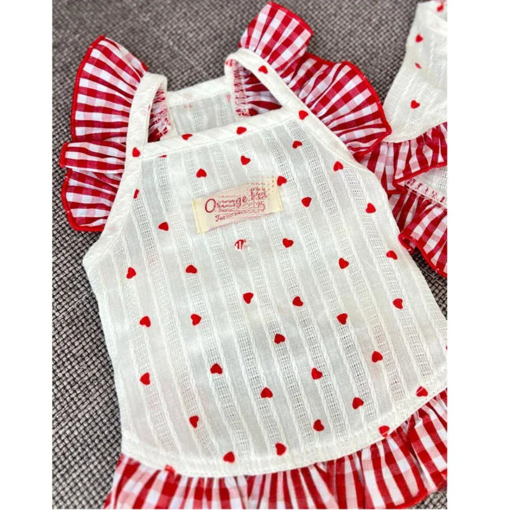 Floral Summer Dress for Small Dogs & Cats – Cute Party Outfit for Spring Summer Holidays