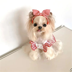 Floral Summer Dress for Small Dogs & Cats – Cute Party Outfit for Spring Summer Holidays