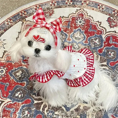 Floral Summer Dress for Small Dogs & Cats – Cute Party Outfit for Spring Summer Holidays