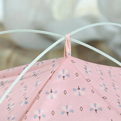 Foldable Cat Tent Bed - Flower Pattern Pet House Kennel Cushion Princess Design