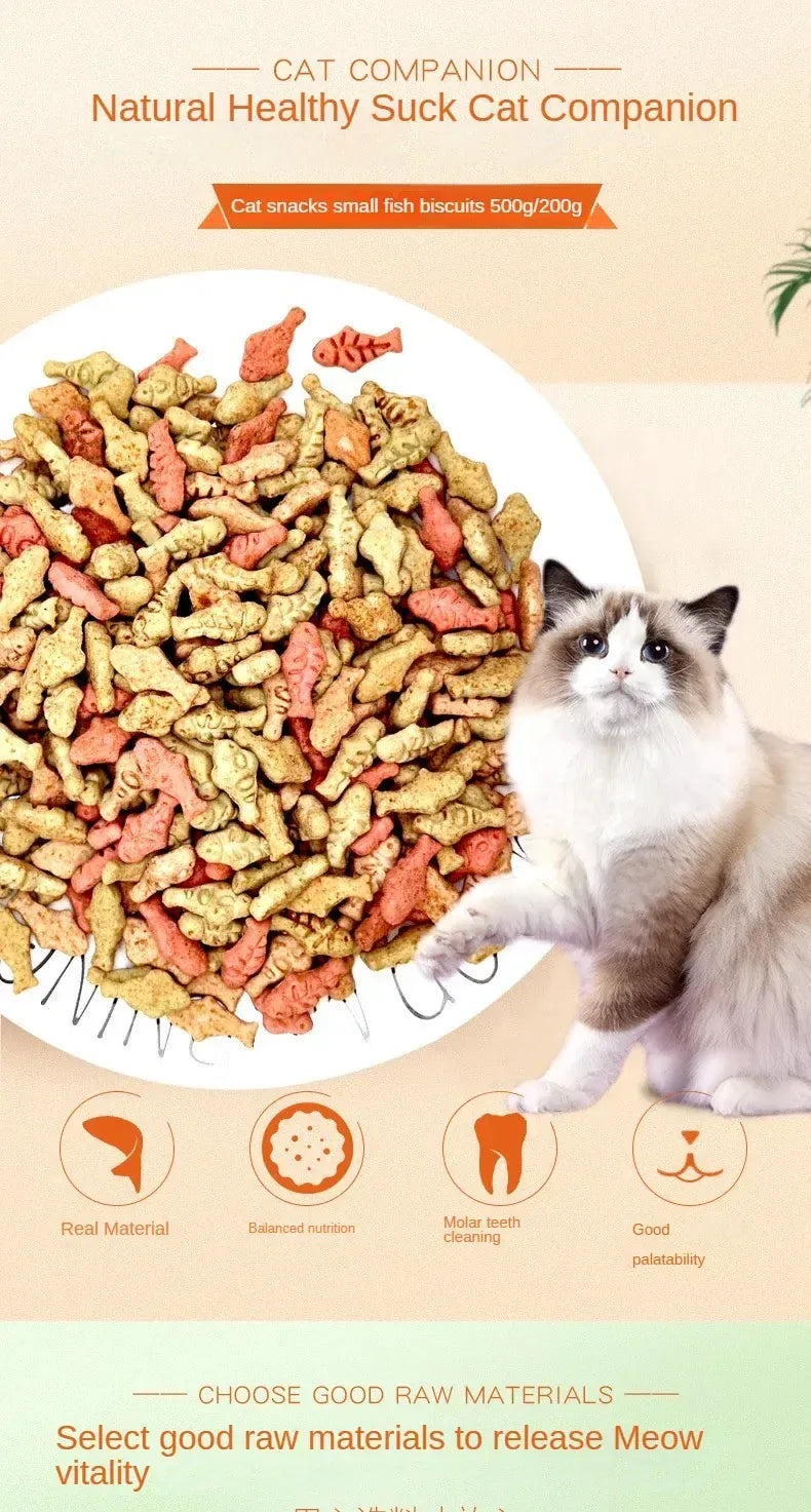 Freeze-Dried Chicken Breast Cat Treats | High Protein Cat Snacks for Weight Gain & Training Rewards | Healthy Natural Kitty Food