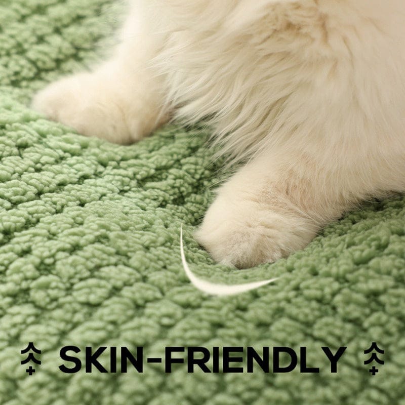 Frog Pet Nest - Winter Warm Plush Cat Bed & Small Dog House, Semi-Enclosed Puppy Villa with Removable Cushion, Anti-Slip Bottom