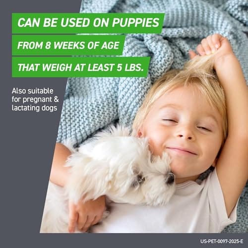 FRONTLINE Plus for Small Dogs (5-22 lbs) – Flea & Tick Treatment, 6-Month Supply