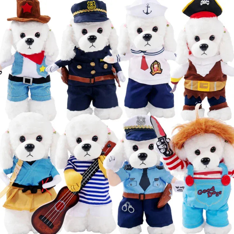 Funny Animal Costume for Dogs & Cats – Hooded Sweatshirt Outfit for Halloween & Cosplay