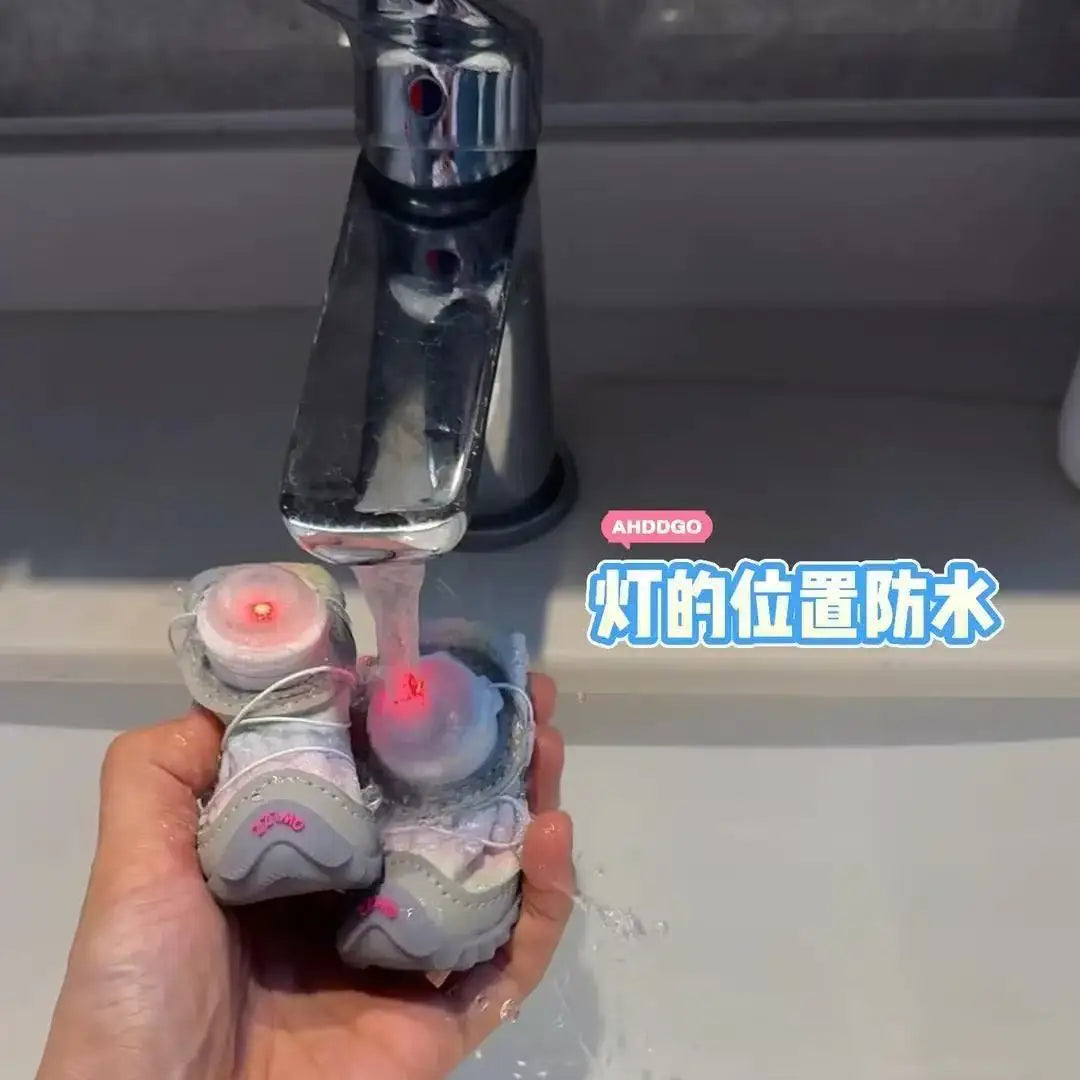 Glowing Dog Shoes & Collar - LED Night Safety Lights for Walking Pet