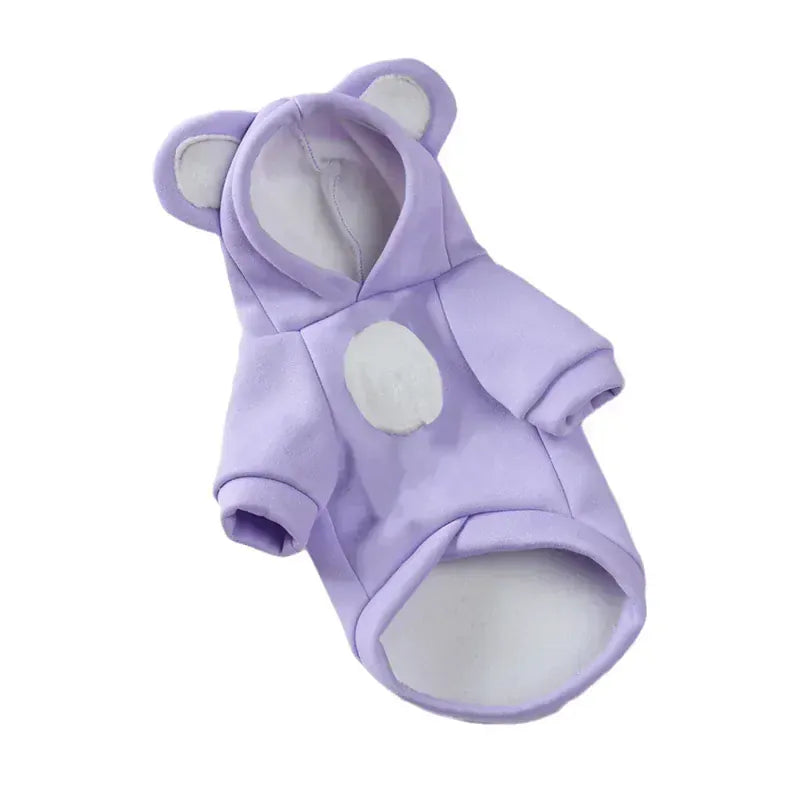 Hairless Cat Winter Clothes | Sphynx Cat Hoodie & Kitten Sweater | Warm Pet Costume for Small Cats & Kittens