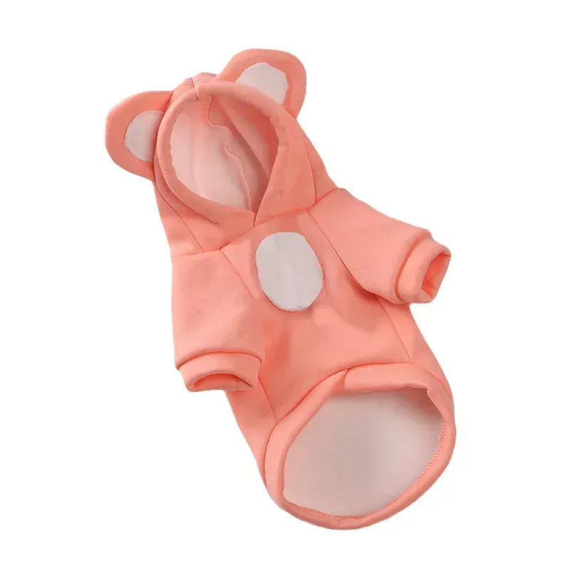 Hairless Cat Winter Clothes | Sphynx Cat Hoodie & Kitten Sweater | Warm Pet Costume for Small Cats & Kittens