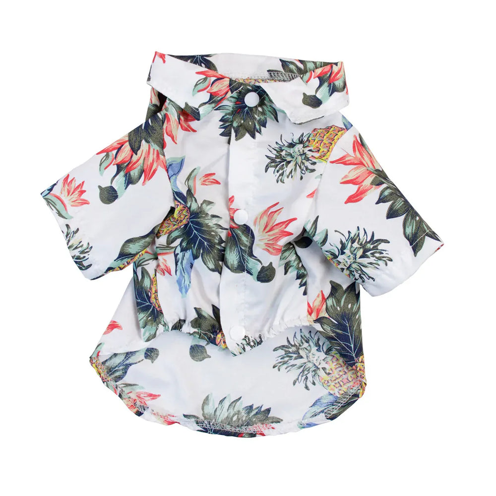 Hawaii Summer Dogs T Shirt For French Bulldog Chihuahua Clothes For Small Dogs Puppy Vest Yorkie Clothing Cats Pet Products