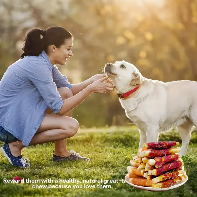 Healthy Duck & Milk Dog Treats | 200g / 400g | Small, Medium & Large Dogs | High Nutrition, Easily Digestible