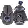 Hooded Velvet Dog Sweater - Cartoon Two-Leg Pet Jacket for All Seasons