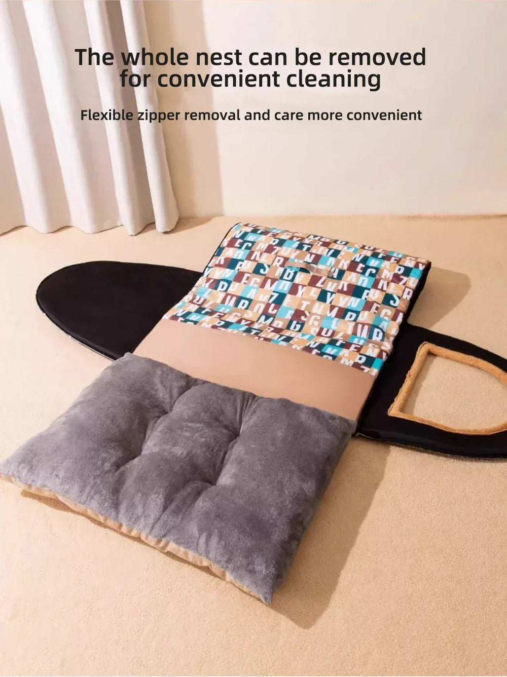 Insulated Large Dog House – Weatherproof Outdoor Kennel with Removable Roof for Extra Big Dogs