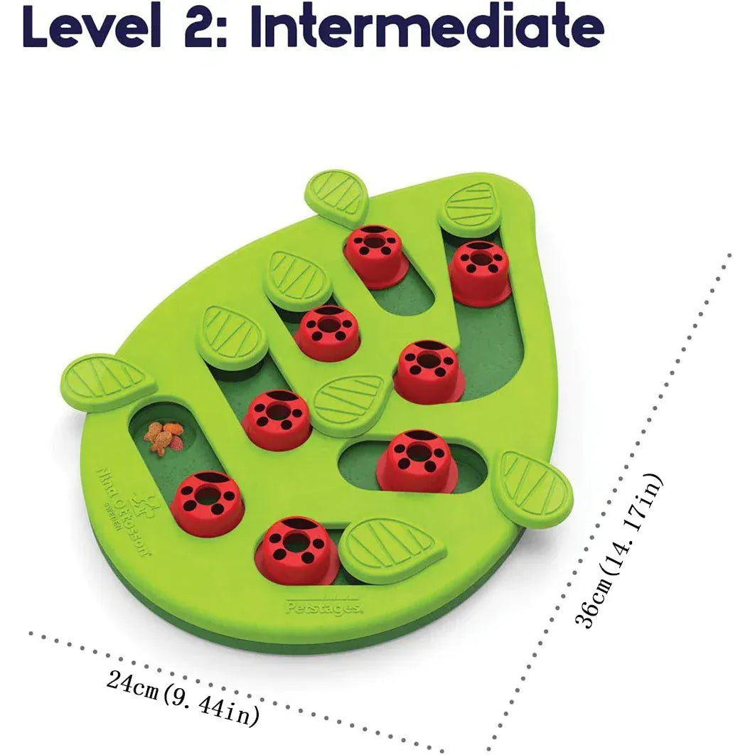 Interactive Cat Treat Puzzle - Food Dispensing Toy Mental Stimulation Game