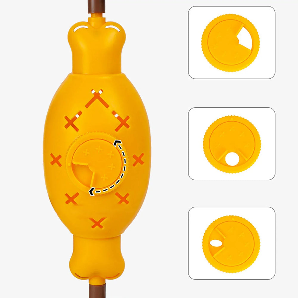 Interactive Slow Feeder Bowl - Puzzle Food Dispenser Cat Dog Treat Toy Training