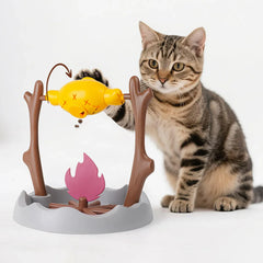 Interactive Slow Feeder Bowl - Puzzle Food Dispenser Cat Dog Treat Toy Training