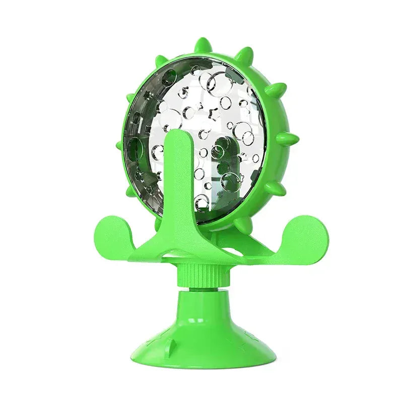 Interactive Treat Dispenser - Slow Feeder Puzzle Toy for Cats Small Dogs IQ