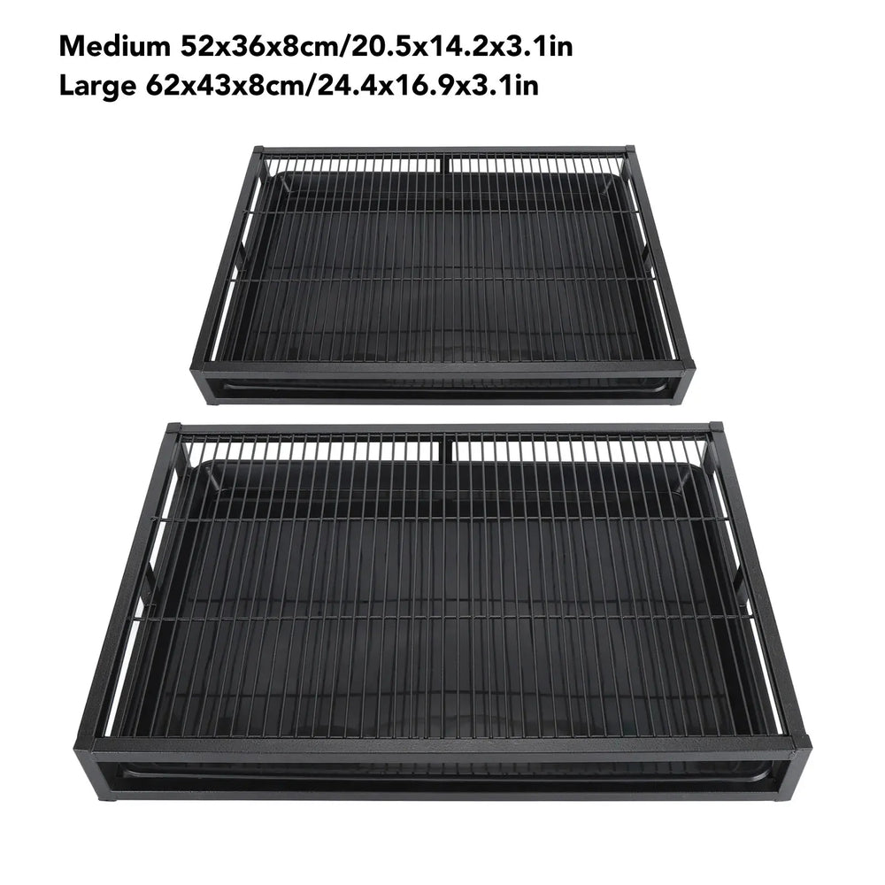 Iron Dog Training Toilet - Reusable Indoor Outdoor Potty Tray for Puppy