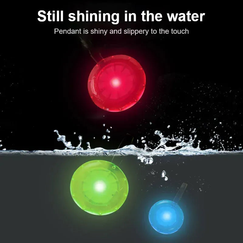 LED Luminous Safety Pendant - Night Visibility Pet Light for Collars