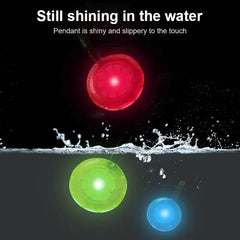 LED Luminous Safety Pendant - Night Visibility Pet Light for Collars