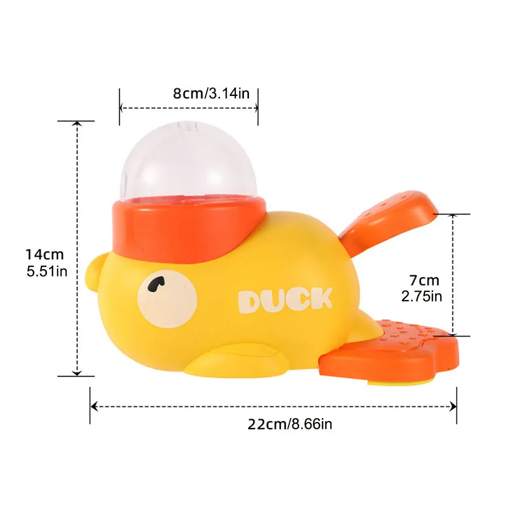 Little Yellow Duck Interactive Pet Feeder – Smart Slow Feeding Toy for Cats & Dogs