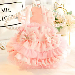 Lolita Pet Tutu Skirt – Thin Strapped Princess Dress for Small Dogs & Cats