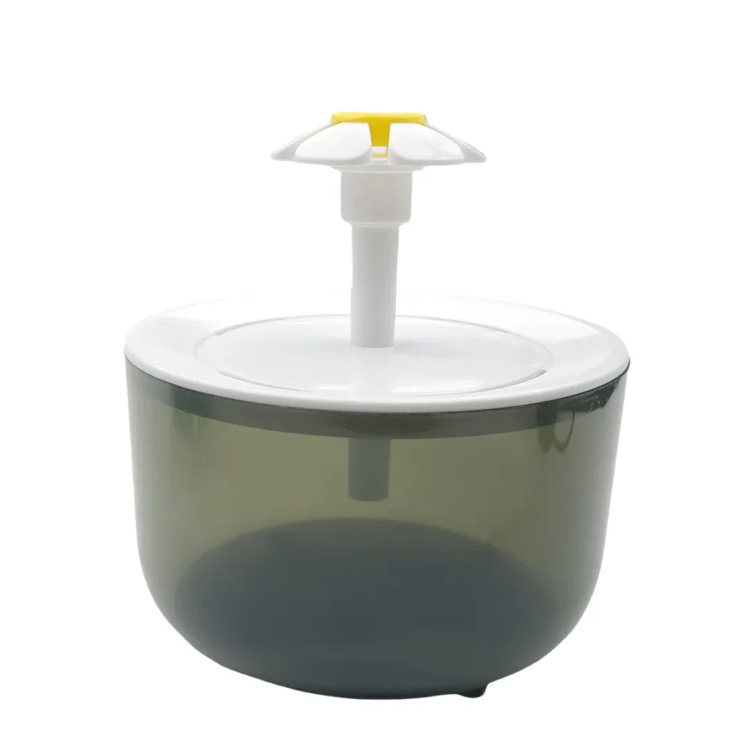 Luxury Cat Flower Water Fountain – Silent USB Automatic Pet Water Dispenser with Multi-Layer Filter for Cats & Small Dogs