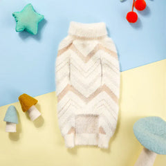 Luxury Dog Sweater - Thick Warm Removable Apparel for Small & Medium Dogs