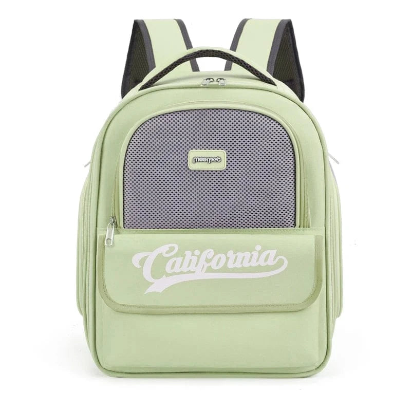 Luxury Pet Carrier Backpack - Portable Folding Travel Bag for Cats & Small Dogs