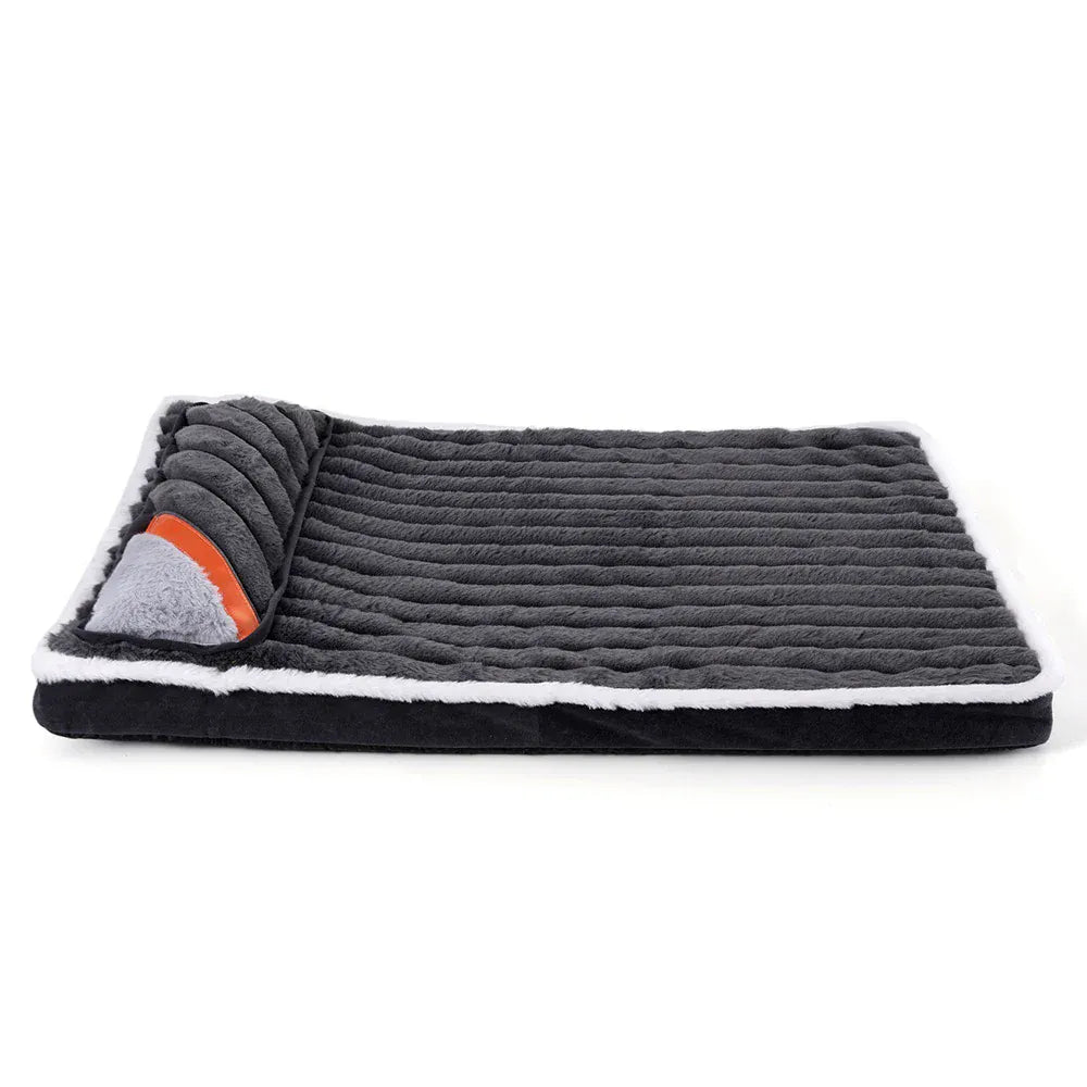 Medium Dog Bed with Pillow - Washable Cat Nest Sofa Cushion Mat