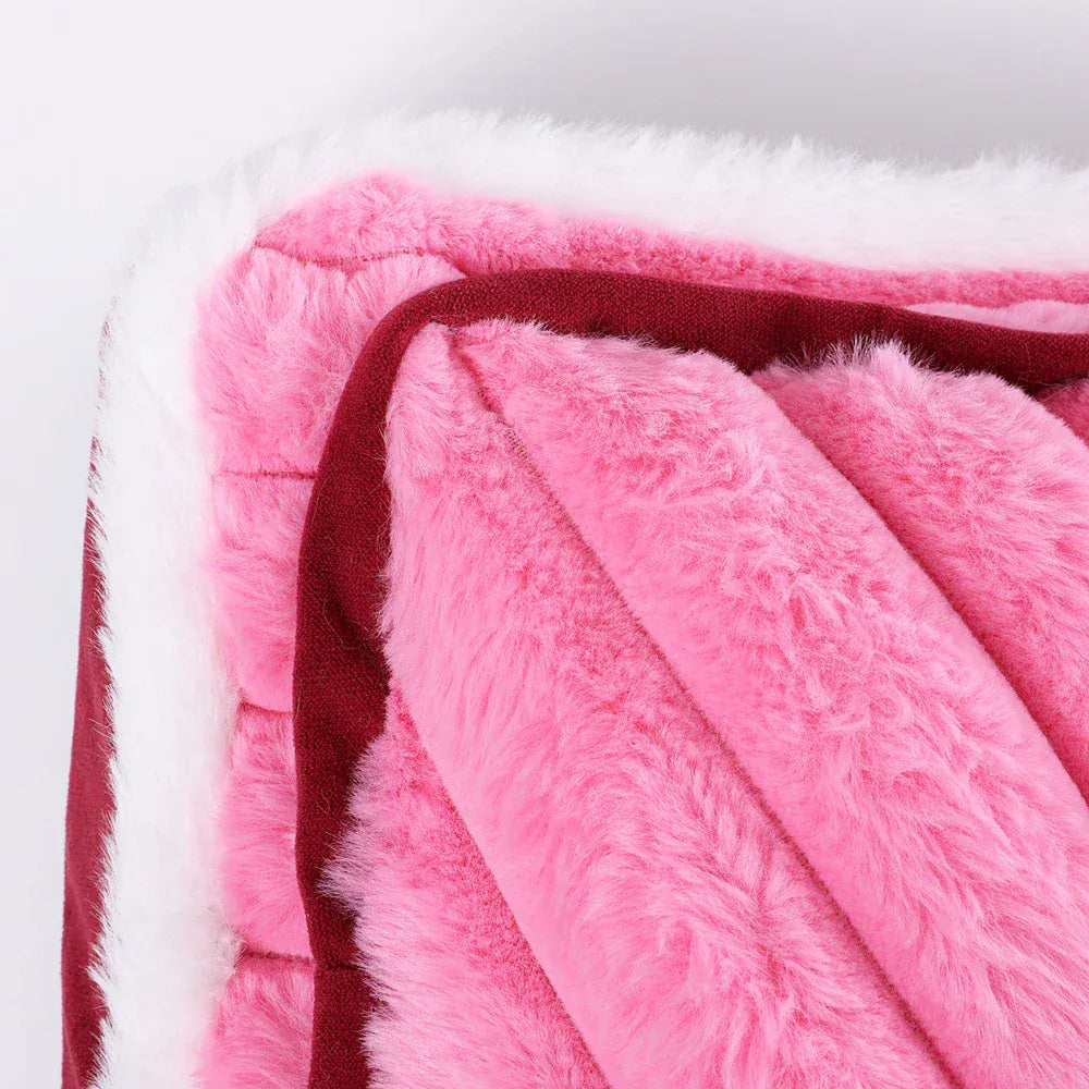 Medium Dog Bed with Pillow - Washable Cat Nest Sofa Cushion Mat