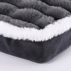Medium Dog Bed with Pillow - Washable Cat Nest Sofa Cushion Mat