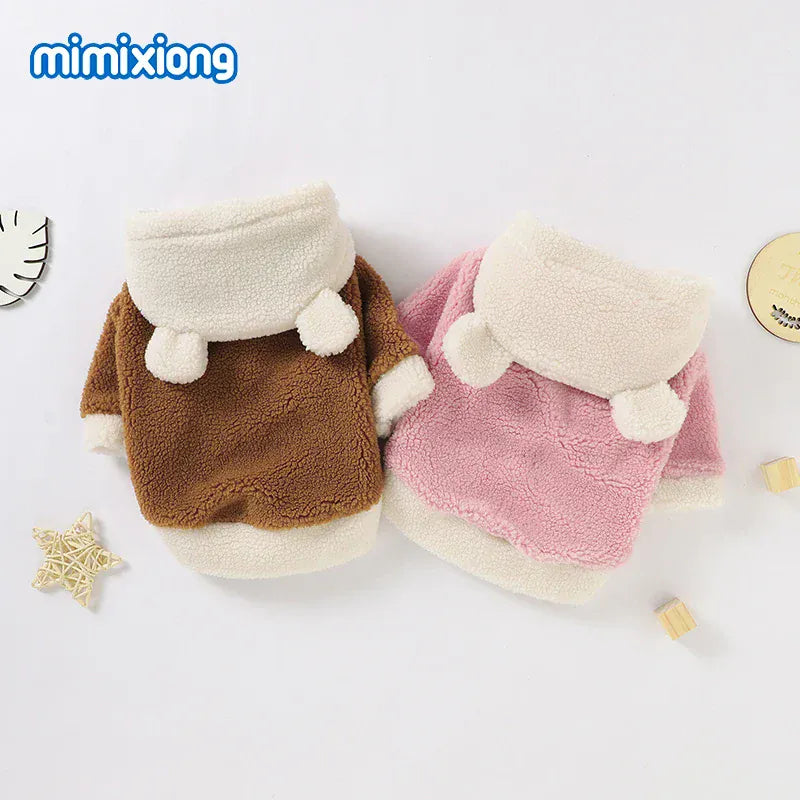 Mimixiong Pet Sweater - Knitted Knitwear for Small & Medium Dogs & Cats