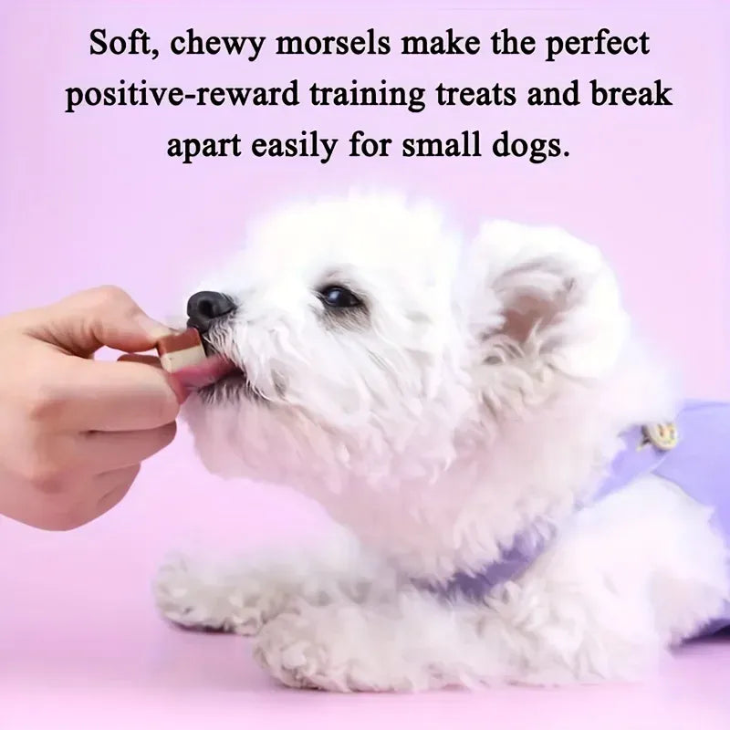 Natural Beef & Meat Cubes Dog Treats – 100g High-Protein, Healthy, Easily Digestible Snacks for All Dog Sizes