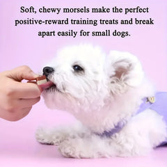 Natural Beef & Meat Cubes Dog Treats – 100g High-Protein, Healthy, Easily Digestible Snacks for All Dog Sizes