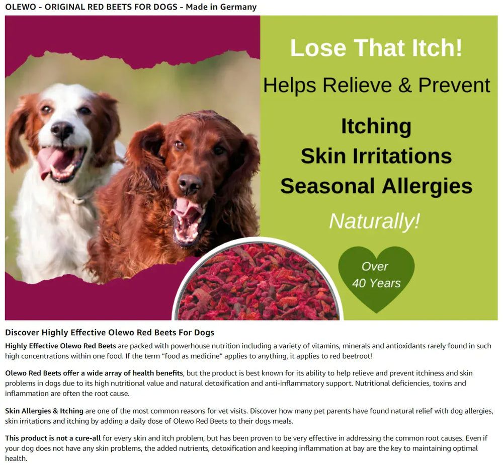 Natural Dehydrated Carrots & Red Beets Dog Food Supplement | Rich in Fiber, Vitamins & Antioxidants | Boosts Digestion, Skin & Coat Health