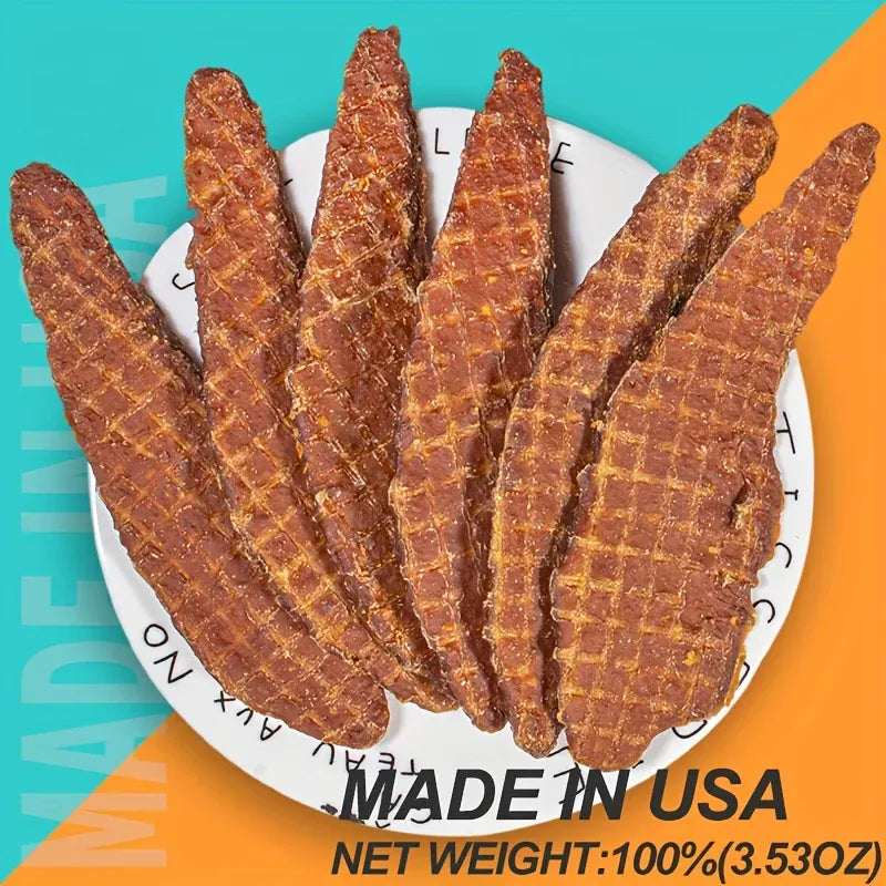 Natural Dog Jerky Treats | Beef, Duck, Chicken Sweet Potato, Turkey Meatballs & Salmon Bites | High-Protein Healthy Pet Snacks