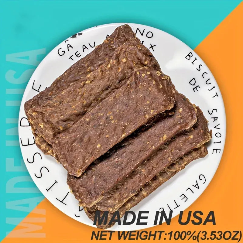 Natural Dog Jerky Treats | Beef, Duck, Chicken Sweet Potato, Turkey Meatballs & Salmon Bites | High-Protein Healthy Pet Snacks