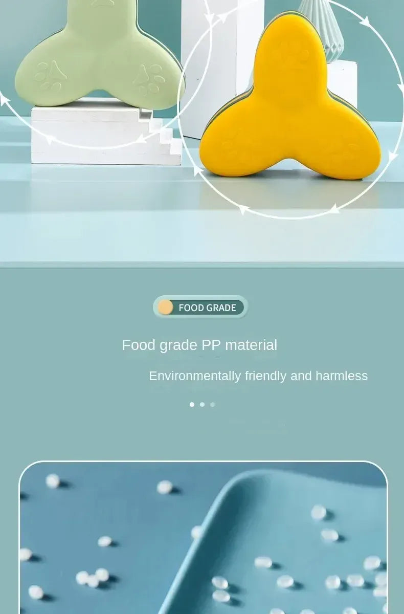 New Dog Puzzle Toys | Slow Feeder Interactive Food Dispenser for Dogs & Cats | Non-Slip Training & Mental Stimulation Toy