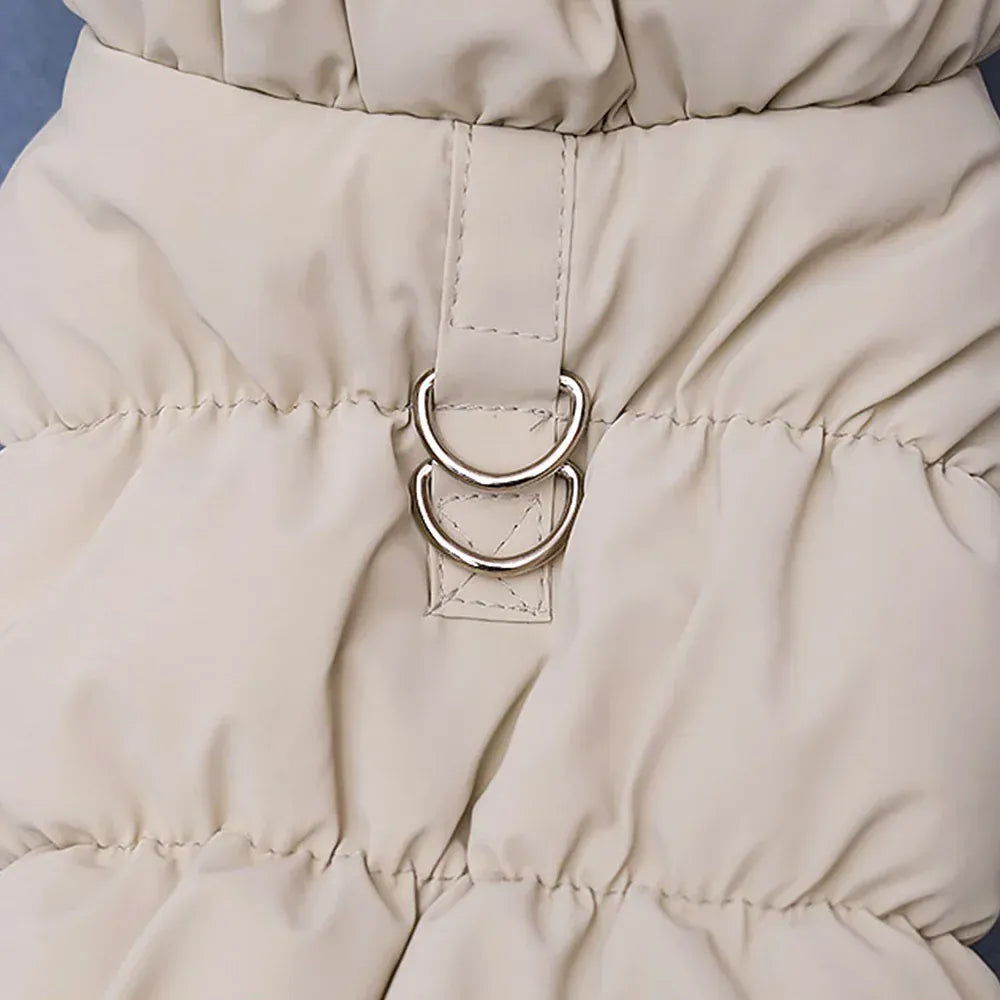 Padded Winter Dog Coat - Soft Warm Jacket for Small Breeds
