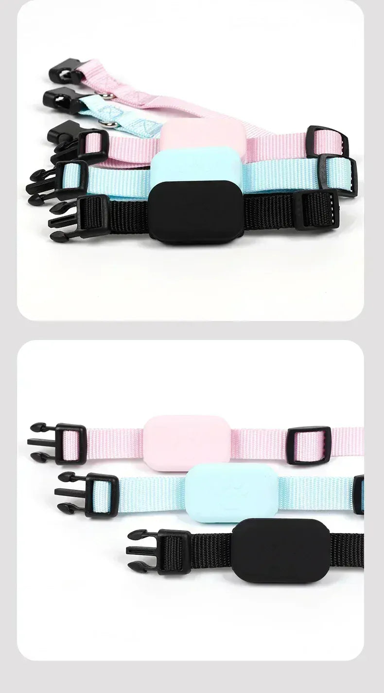 Pet Bluetooth GPS Tracker Collar - Anti-Lost Locator for Cats & Dogs