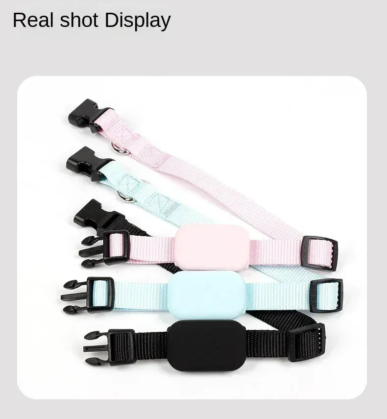 Pet Bluetooth GPS Tracker Collar - Anti-Lost Locator for Cats & Dogs