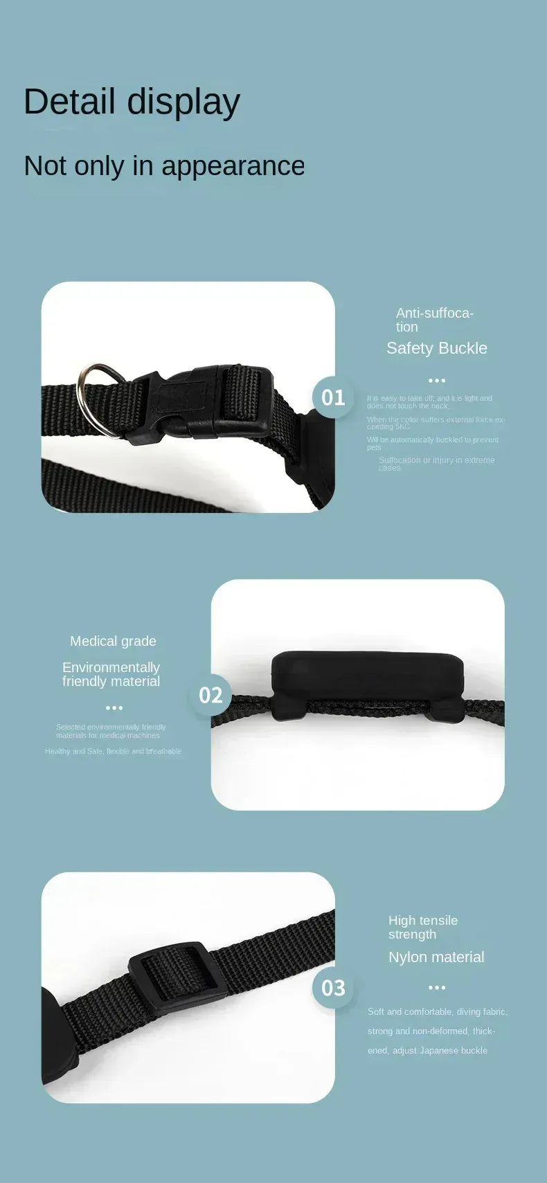 Pet Bluetooth GPS Tracker Collar - Anti-Lost Locator for Cats & Dogs