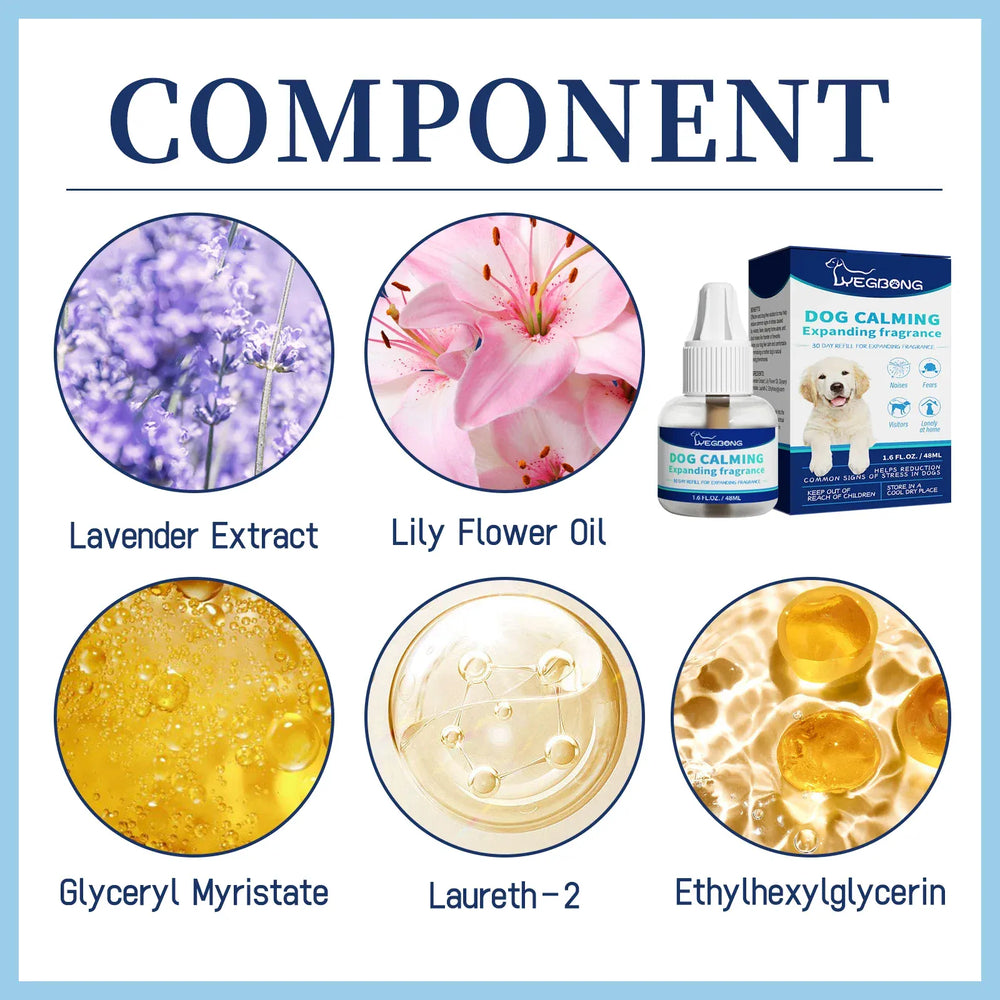 Pet Calming Care Liquid - Natural Anxiety Relief for Cats & Dogs, Stress Reduction Drops for Travel, Storms & Separation Anxiety