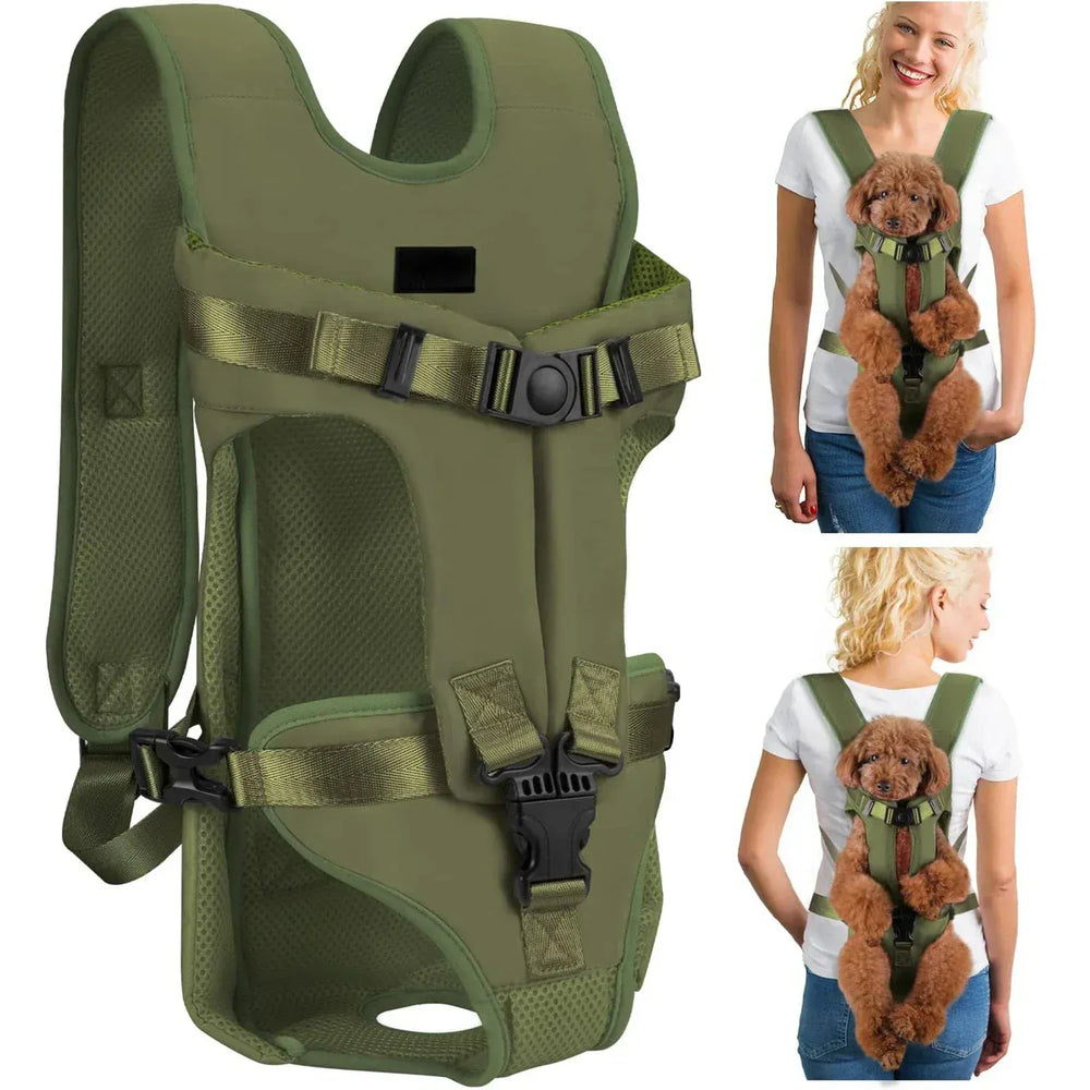 Pet Carrier Backpack for Dogs & Cats – Thickened Front-Facing Backpack for Small Medium Pets